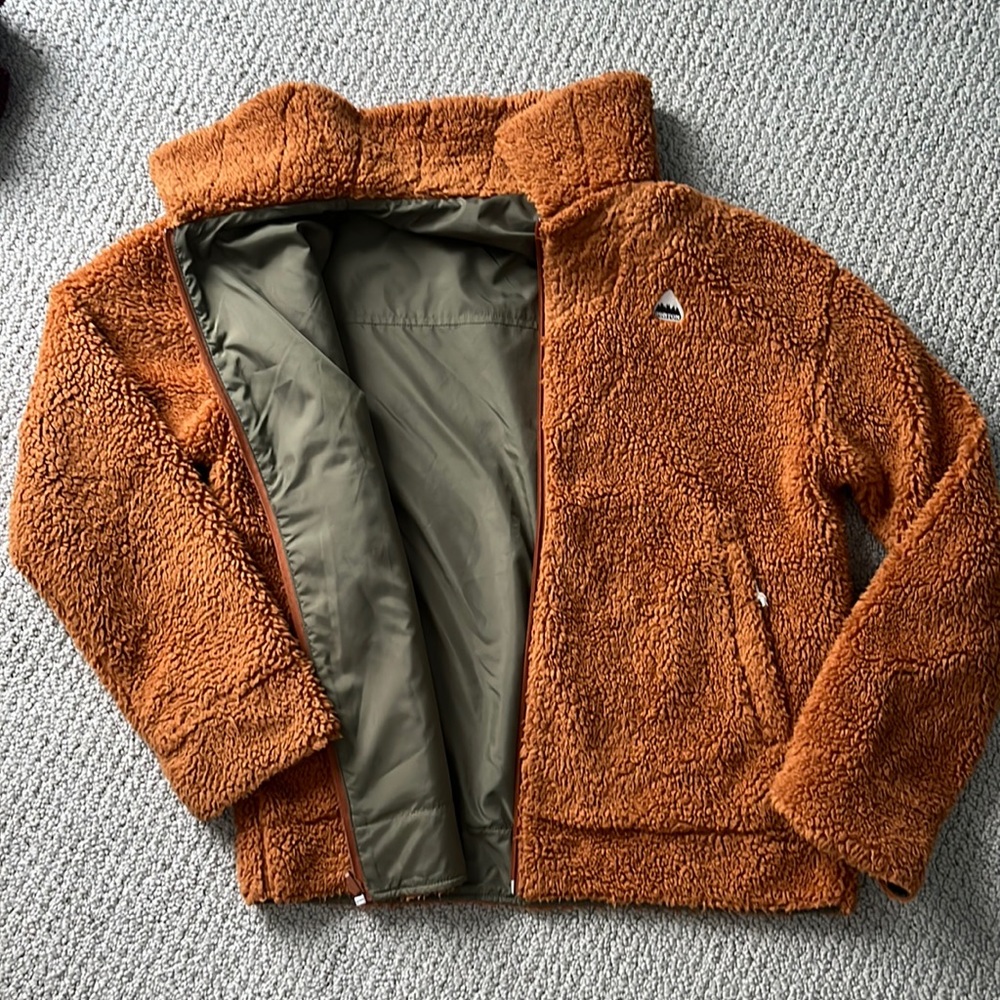 Burton Sherpa reversible sweatshirt